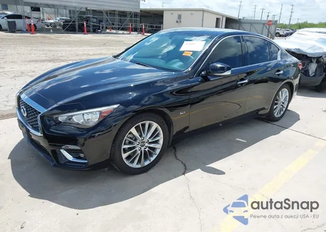 2020 Infiniti Q50 Luxe из США, поврежденный, VIN JN1EV7AP0LM205815